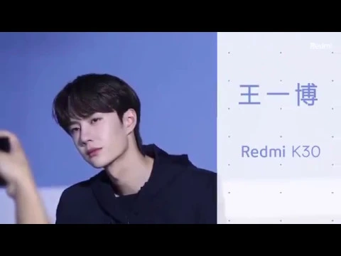 王一博 redmi k30(紅米手機代言